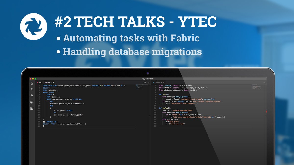 #2 Tech Talk meetup